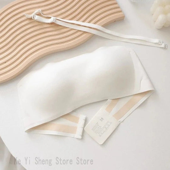 Ropa interior de mujer: ropa interior con tirantes desmontables, sujetador sin tirantes antideslizante, pechos ceñidos y sujetador envolventeMedSurgery Store For Digital HealthMedSurgery Store For Digital Health1005009252641101 - white - MwhiteMRopa interior de mujer: ropa interior con tirantes desmontables, sujetador sin tirantes antideslizante, pechos ceñidos y sujetador envolvente