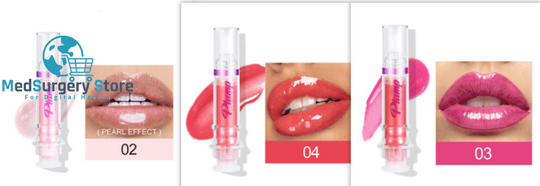 Slightly Spicy Lip Color Collection: Rich Liquid Lipstick and Gloss with Mirror Finish