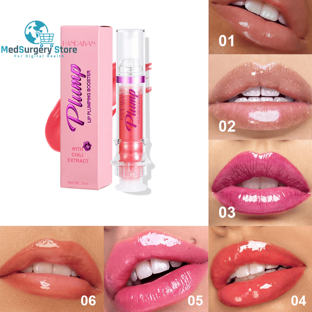 Slightly Spicy Lip Color Collection: Rich Liquid Lipstick and Gloss with Mirror Finish