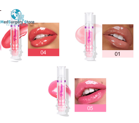 Slightly Spicy Lip Color Collection: Rich Liquid Lipstick and Gloss with Mirror Finish