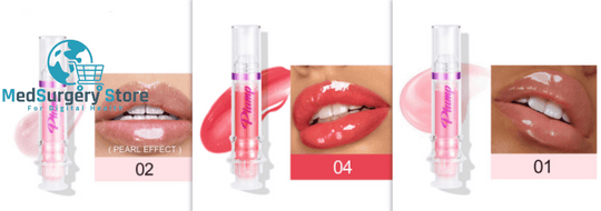 Slightly Spicy Lip Color Collection: Rich Liquid Lipstick and Gloss with Mirror Finish