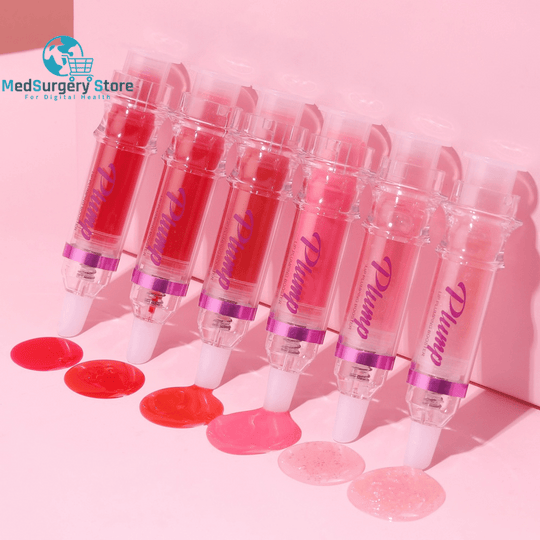Slightly Spicy Lip Color Collection: Rich Liquid Lipstick and Gloss with Mirror Finish