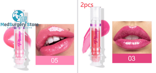 Slightly Spicy Lip Color Collection: Rich Liquid Lipstick and Gloss with Mirror Finish