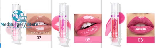 Slightly Spicy Lip Color Collection: Rich Liquid Lipstick and Gloss with Mirror Finish