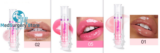 Slightly Spicy Lip Color Collection: Rich Liquid Lipstick and Gloss with Mirror Finish