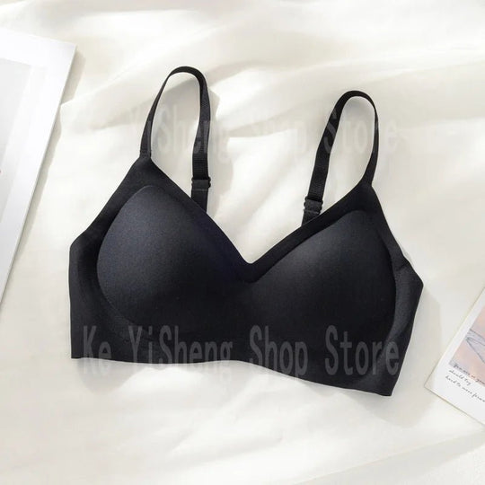 Sujetador sin costuras de pecho pequeño para mujer, push - up de pecho pequeño, cómodo, sin aros, soporte suave, sujetador de pecho cerradoMedSurgery Store For Digital HealthMedSurgery Store For Digital Health1005007171043492 - Black - XLBlackXLSujetador sin costuras de pecho pequeño para mujer, push - up de pecho pequeño, cómodo, sin aros, soporte suave, sujetador de pecho cerrado