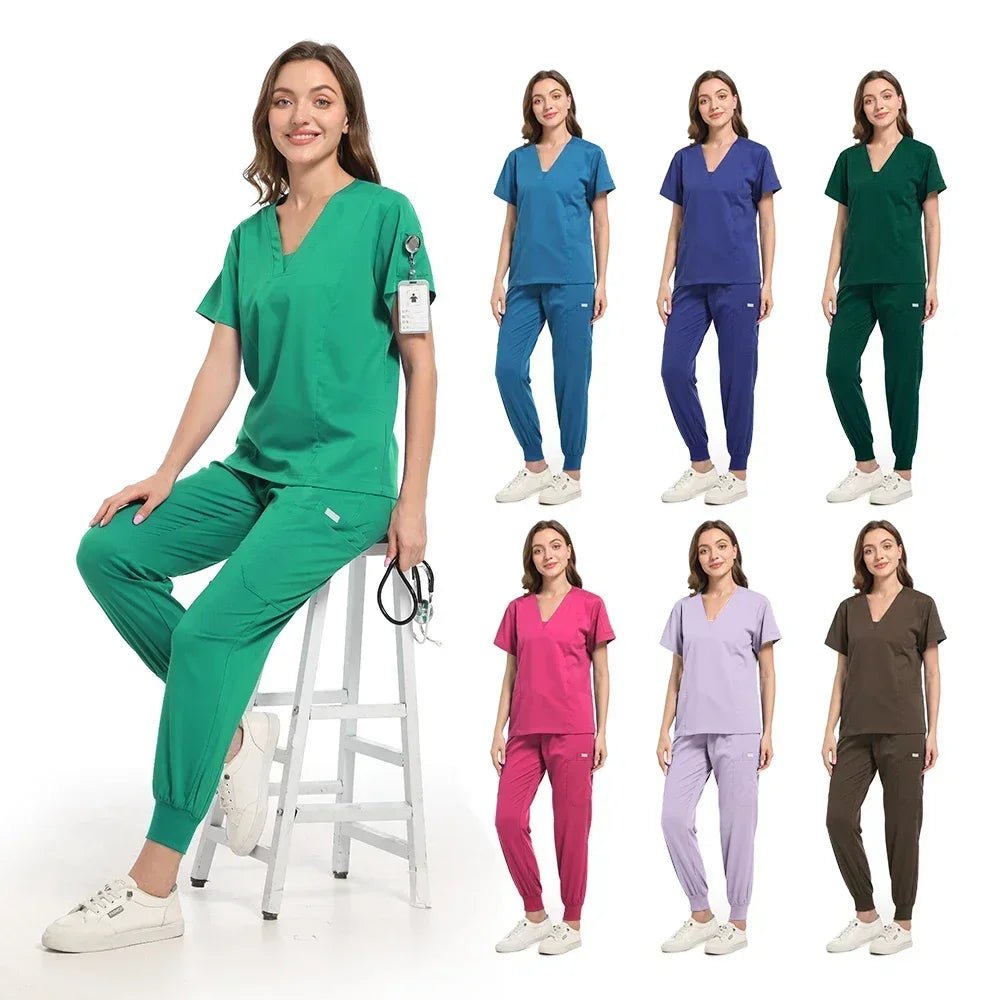 Wholesale Operating Room Medical Uniform Scrub Hospital Working Scrubs Set Nursing Supplies Nurse Dental Surgery Suit Workwear