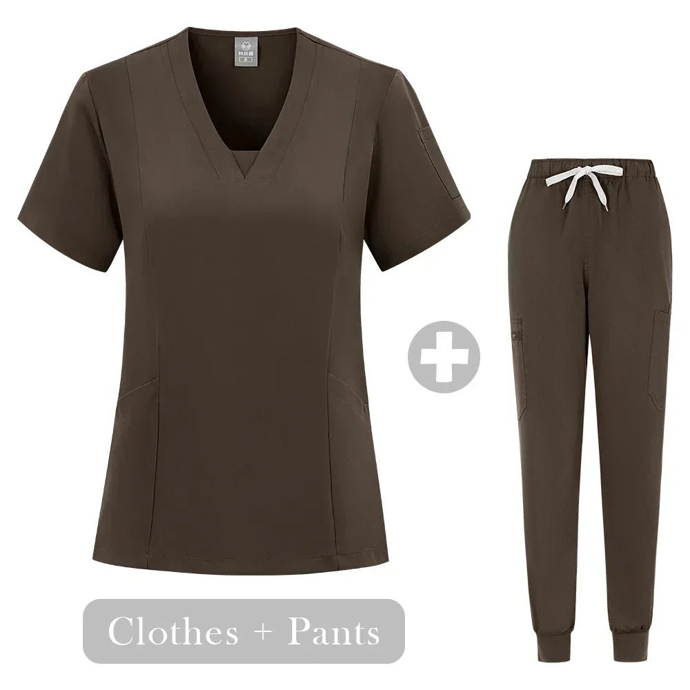 Wholesale Operating Room Medical Uniform Scrub Hospital Working Scrubs Set Nursing Supplies Nurse Dental Surgery Suit Workwear
