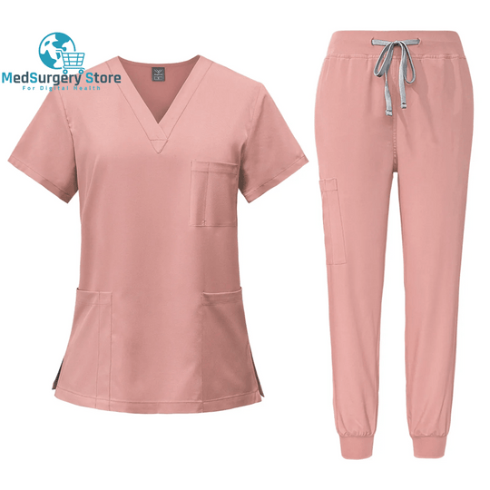 Surgical Uniforms Woman Nursing Enfermeria Sets Top Pant Articles Medical Uniform Scrubs Clinical Beauty Salon Hospital Suits
