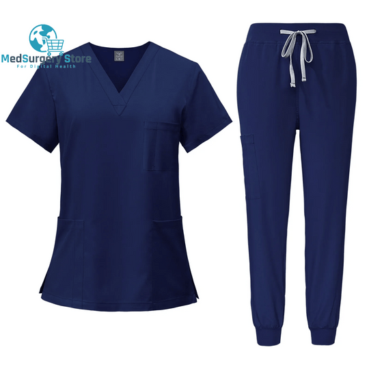 Surgical Uniforms Woman Nursing Enfermeria Sets Top Pant Articles Medical Uniform Scrubs Clinical Beauty Salon Hospital Suits