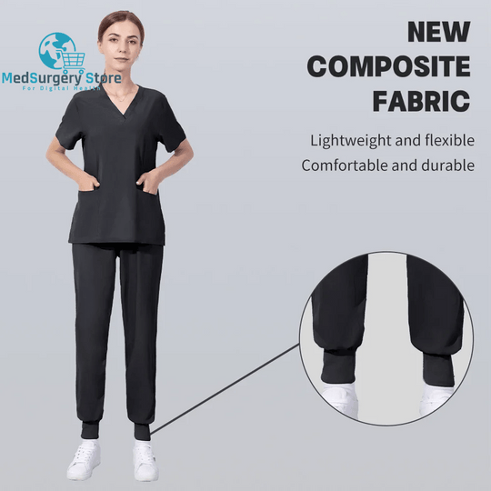 Wholesale Women Wear Scrub Suits Hospital Doctor Working Uniform Medical Surgical Multicolor Unisex Uniform Nurse Accessories