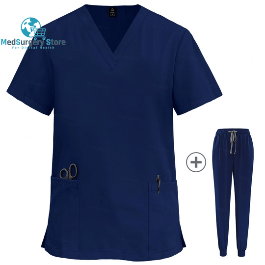 Wholesale Women Wear Scrub Suits Hospital Doctor Working Uniform Medical Surgical Multicolor Unisex Uniform Nurse Accessories