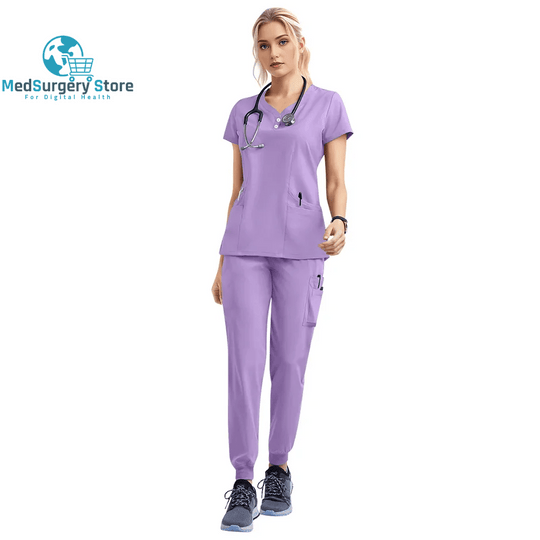 Wholesale Price Doctor Nurse Scrubs Set Medical Uniforms Women Jogger Set Hospital Accessories Operating Room Surgical Workwear