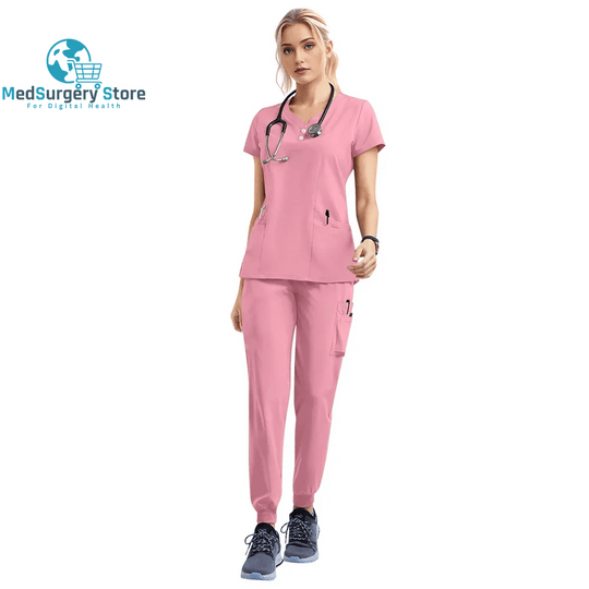Wholesale Price Doctor Nurse Scrubs Set Medical Uniforms Women Jogger Set Hospital Accessories Operating Room Surgical Workwear