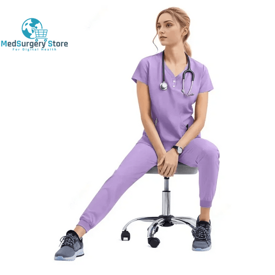 Wholesale Price Doctor Nurse Scrubs Set Medical Uniforms Women Jogger Set Hospital Accessories Operating Room Surgical Workwear
