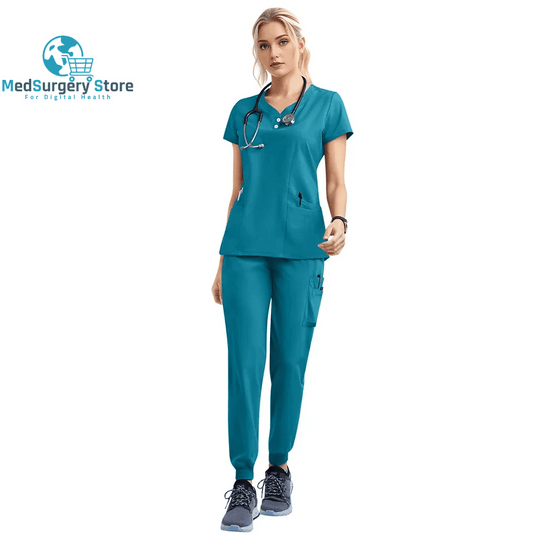 Wholesale Price Doctor Nurse Scrubs Set Medical Uniforms Women Jogger Set Hospital Accessories Operating Room Surgical Workwear