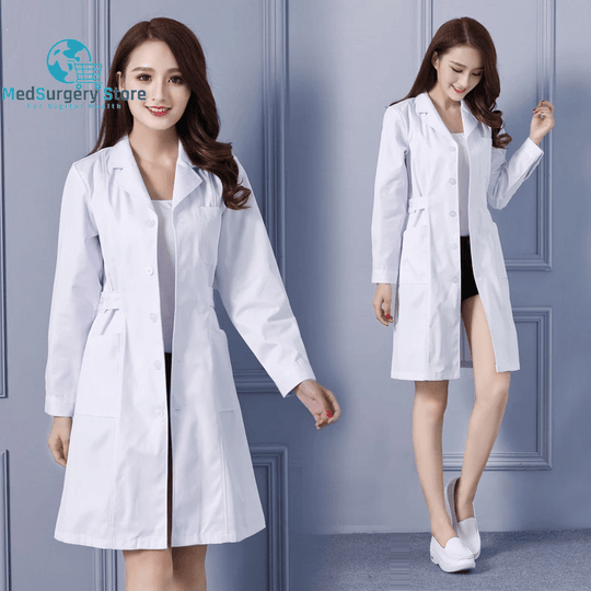 Nurse Costume for Women Medical Uniform Lab Robe Female Sanitary Clothing Beautician Workwear Hospital Clinical Uniform