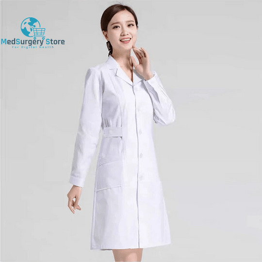 Nurse Costume for Women Medical Uniform Lab Robe Female Sanitary Clothing Beautician Workwear Hospital Clinical Uniform