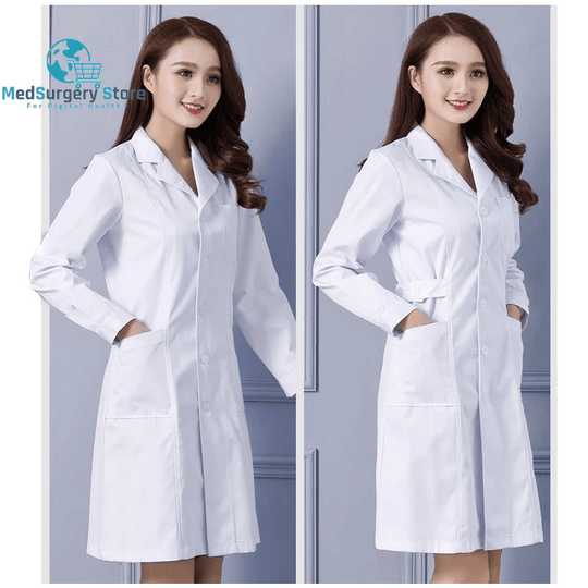 Nurse Costume for Women Medical Uniform Lab Robe Female Sanitary Clothing Beautician Workwear Hospital Clinical Uniform