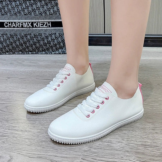 Zapatillas de deporte transpirables para mujer, zapatos informales blancos, planos, a la moda, para primavera y verano, 2024zapatos blancosdsers - fulfillment - serviceMedSurgery Store For Digital Health1005007271888887 - green - 35Verde35Zapatillas de deporte transpirables para mujer, zapatos informales blancos, planos, a la moda, para primavera y verano, 2024