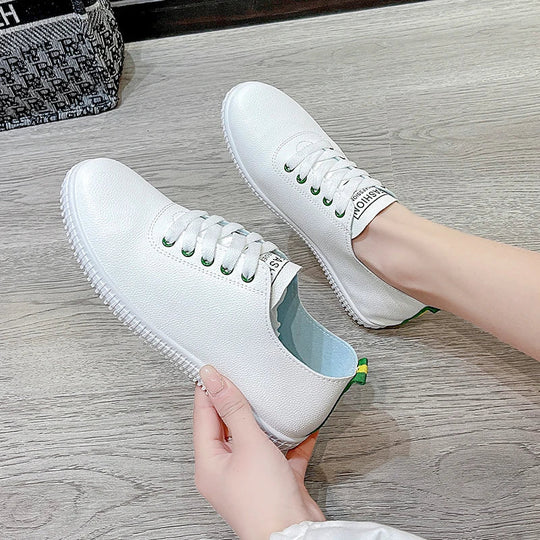 Zapatillas de deporte transpirables para mujer, zapatos informales blancos, planos, a la moda, para primavera y verano, 2024zapatos blancosdsers - fulfillment - serviceMedSurgery Store For Digital Health1005007271888887 - green - 35Verde35Zapatillas de deporte transpirables para mujer, zapatos informales blancos, planos, a la moda, para primavera y verano, 2024