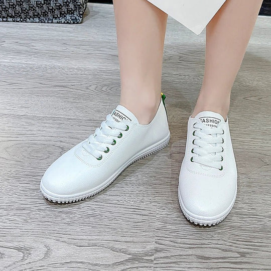 Zapatillas de deporte transpirables para mujer, zapatos informales blancos, planos, a la moda, para primavera y verano, 2024zapatos blancosdsers - fulfillment - serviceMedSurgery Store For Digital Health1005007271888887 - green - 35Verde35Zapatillas de deporte transpirables para mujer, zapatos informales blancos, planos, a la moda, para primavera y verano, 2024