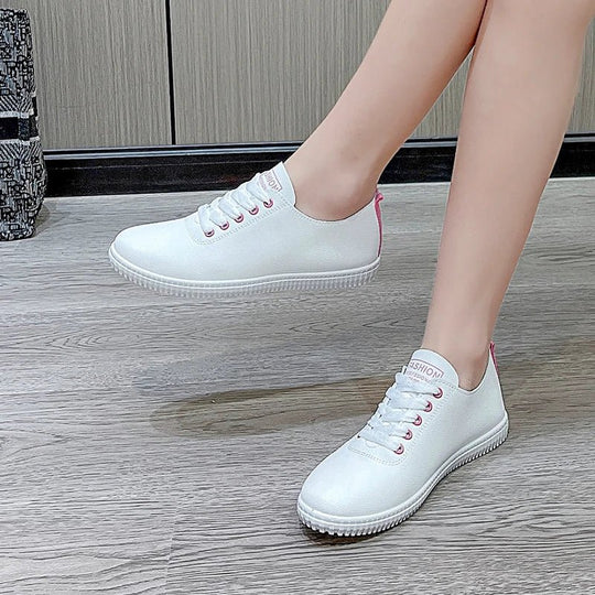 Zapatillas de deporte transpirables para mujer, zapatos informales blancos, planos, a la moda, para primavera y verano, 2024zapatos blancosdsers - fulfillment - serviceMedSurgery Store For Digital Health1005007271888887 - green - 35Verde35Zapatillas de deporte transpirables para mujer, zapatos informales blancos, planos, a la moda, para primavera y verano, 2024